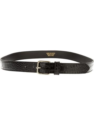 Dries Van Noten Crocodile Effect Belt
