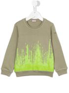 Il Gufo - Printed Sweatshirt - Kids - Cotton - 3 Yrs, Green