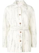 See By Chloé Single Breasted Coat - White