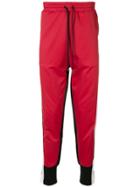 Maison Mihara Yasuhiro Contrasting Panels Track Pants - Red