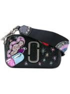 Marc Jacobs - Customized Snapshot Shoulder Bag - Women - Leather - One Size, Black, Leather