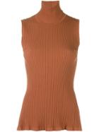 Christian Wijnants 'kiri' Top, Women's, Size: Medium, Yellow/orange, Polyester/viscose