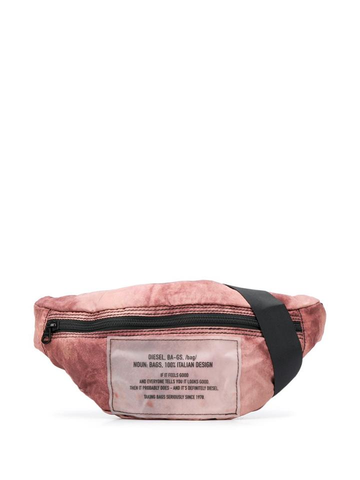 Diesel Packable Belt Bag - Brown