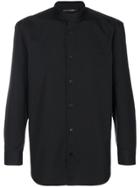 Issey Miyake Men Round Neck Shirt - Black