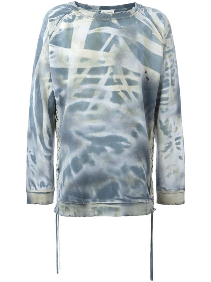 Faith Connexion 'tye Dye' Lace Sweatshirt - Grey