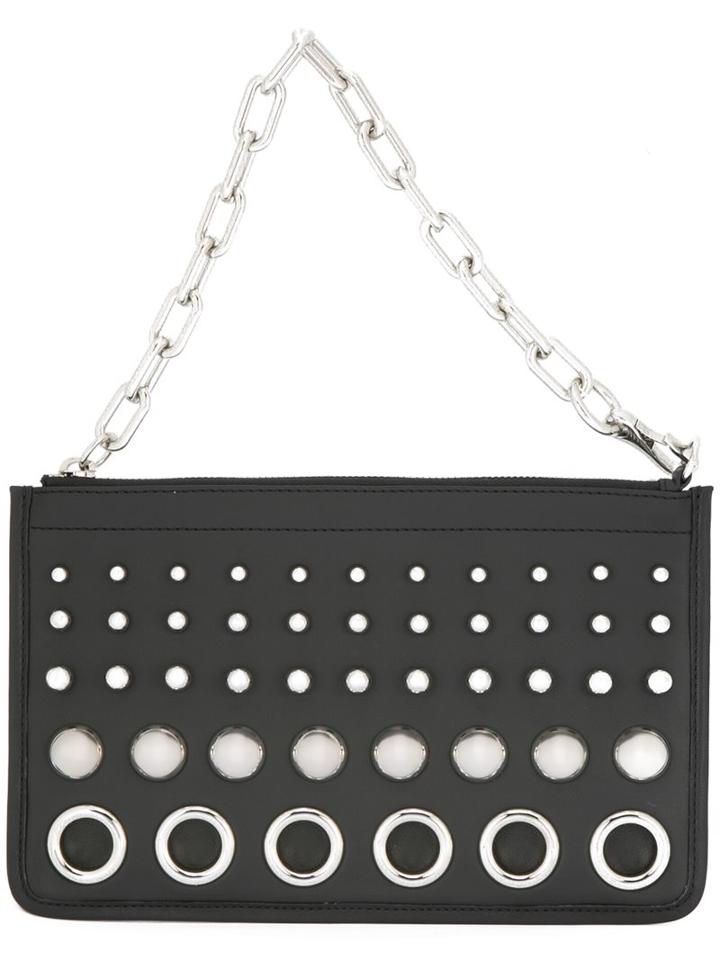 Alexander Wang 'attica' Clutch, Women's, Black