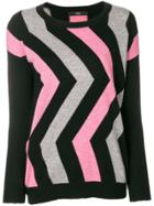 Steffen Schraut Geometric Sweater - Black