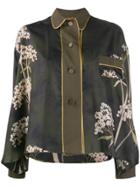 F.r.s For Restless Sleepers Floral Print Buttoned Blouse - Green