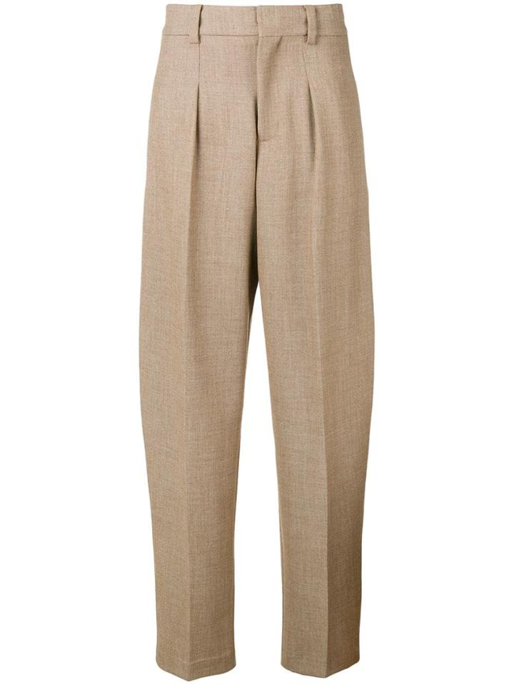 Erika Cavallini Wide Leg Trousers - Neutrals