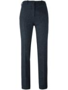 Victoria Beckham Plaid Skinny Trousers