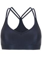 Track & Field Textured Power Top - Blue