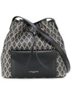 Lancaster - Envelope Pocket Bucket Bag - Women - Leather - One Size, Black, Leather
