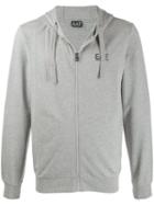Ea7 Emporio Armani Hooded Sweatshirt - Grey