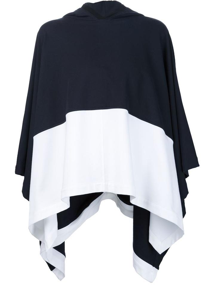 Callens Hooded Colour Block Cape