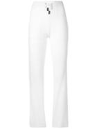 Eleventy - Slouch Trousers - Women - Silk/merino - L, Women's, White, Silk/merino