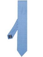 Salvatore Ferragamo Rabbit Print Tie - Blue