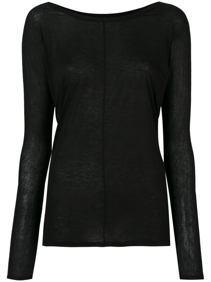 Alexandre Vauthier Fine Knit Jumper - Black