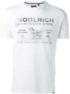 Woolrich - Faded Logo T-shirt - Men - Cotton - Xl, White, Cotton