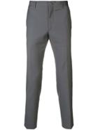 Prada Side Stripe Tailored Trousers - Grey