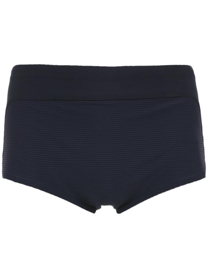 Track & Field Panelled Swimming Trunk - Blue