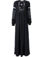 Veronique Branquinho Perforated Cut Out Dress