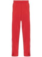 Adidas Firebird Striped Sweatpants - Red