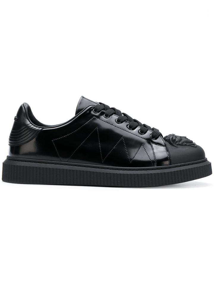 Versace Medusa Palazzo Sneakers - Black