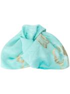 Taller Marmo Floral Head Scarf - Blue