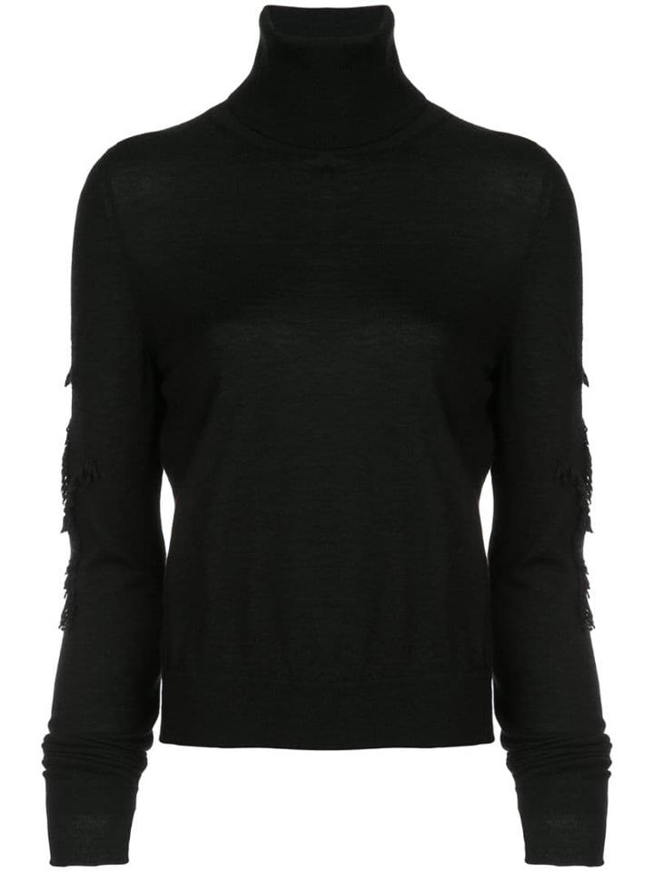 Barrie Sweet Eighteen Cashmere Turtleneck Pullover - Black