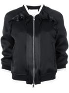 3.1 Phillip Lim Ruffle-trim Bomber Jacket - Blue