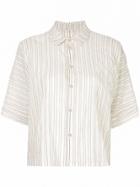 Toogood The Gardener Cropped Shirt - White