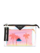 Karl Lagerfeld Karlifornia 2-in-1 Pouch - White