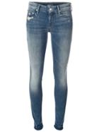 Mother Skinny Jean, Women's, Size: 29, Blue, Cotton/spandex/elastane
