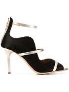 Malone Souliers Heeled Strappy Sandals - Black