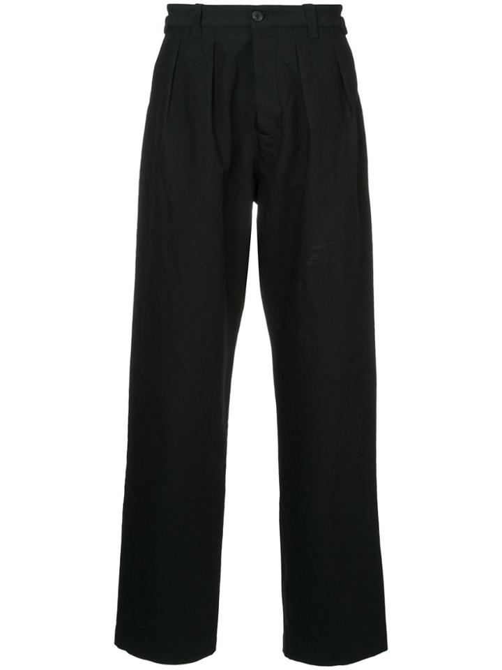 Kent & Curwen Wide Leg Trousers - Black