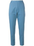 Kiltie Slim Fit Trousers - Blue