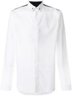 Philipp Plein Skull Collar Shirt - White