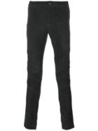 Forcerepublik Ribbed Skinny Trousers - Grey