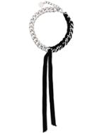 Mm6 Maison Margiela Chunky Chain Necklace - Metallic