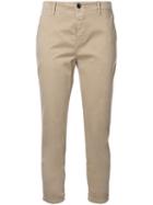 Closed Cropped Chino Trousers