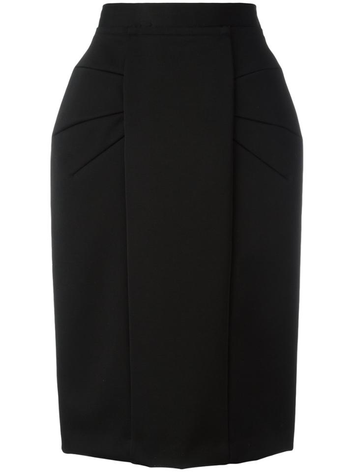 Comme Des Garçons Structured Skirt - Black