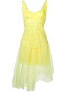 Ermanno Scervino Asymmetric Tiered Dress