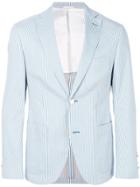 Fashion Clinic Timeless Fine Stripe Blazer - Blue