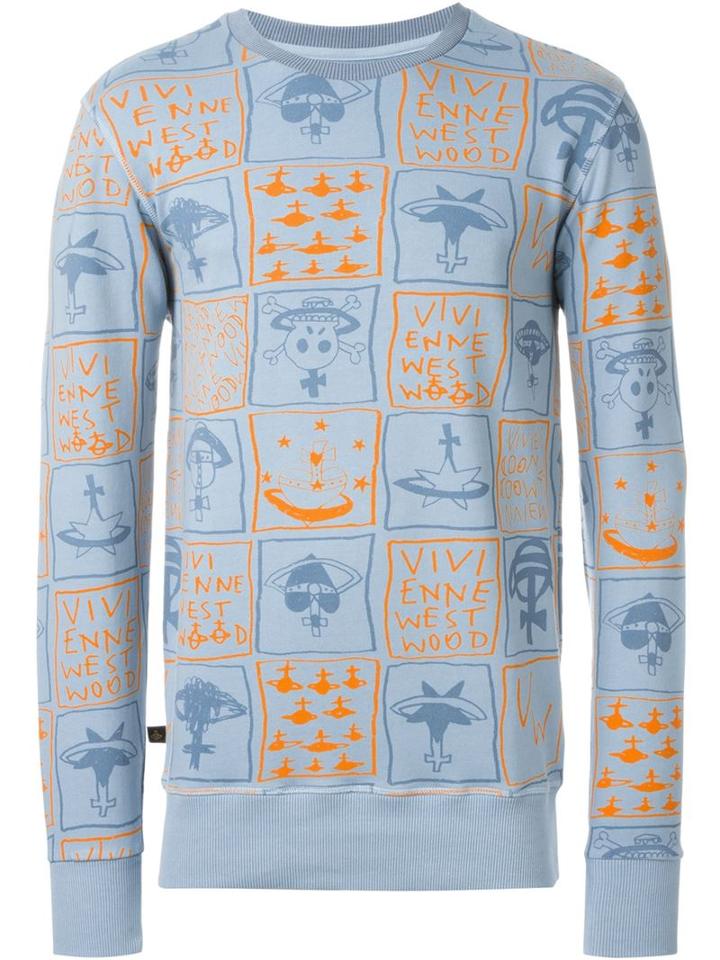 Vivienne Westwood Anglomania Logo Print Sweatshirt