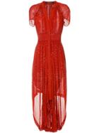 Kitx Cinched Midi Dress - Red