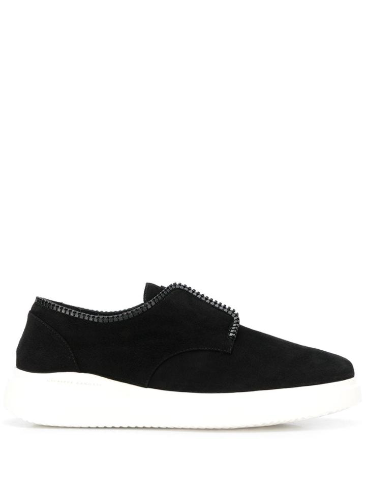 Giuseppe Zanotti Zip Detailed Sneakers - Black
