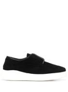 Giuseppe Zanotti Zip Detailed Sneakers - Black