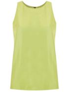 Mara Mac Zip Fastening Tank Top - Green