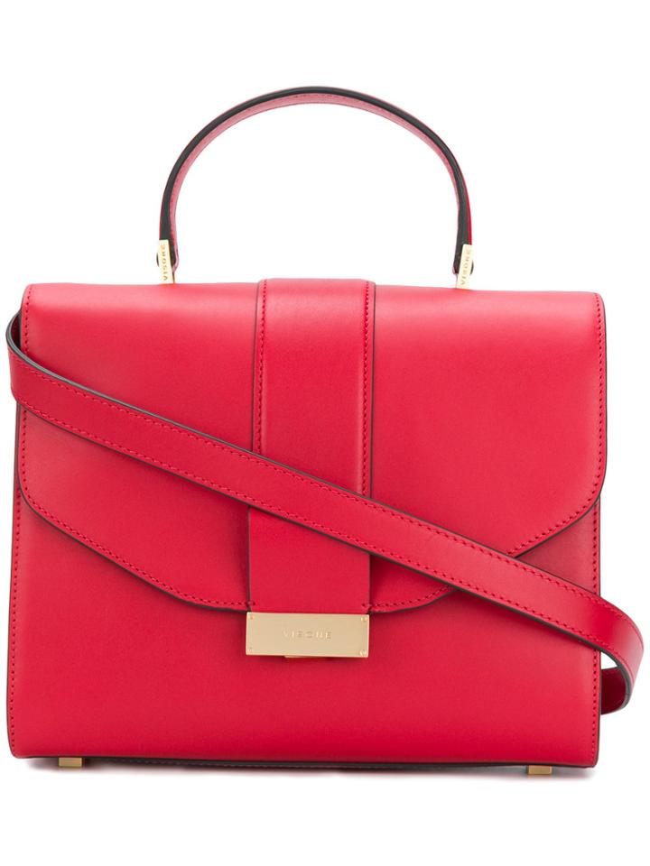 Visone Angie Medium Satchel - Red