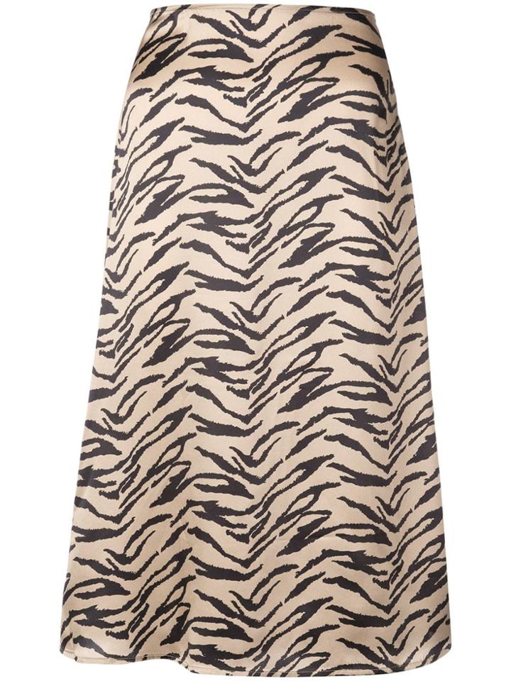 Reformation Violetta Skirt - Gold